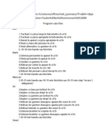 Program Sala Fete