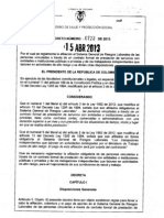 Decreto 0723 de 2013 Afiliacion de independientes al SGRL.pdf