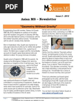 Asian MS Newsletter Issue 2, 2013