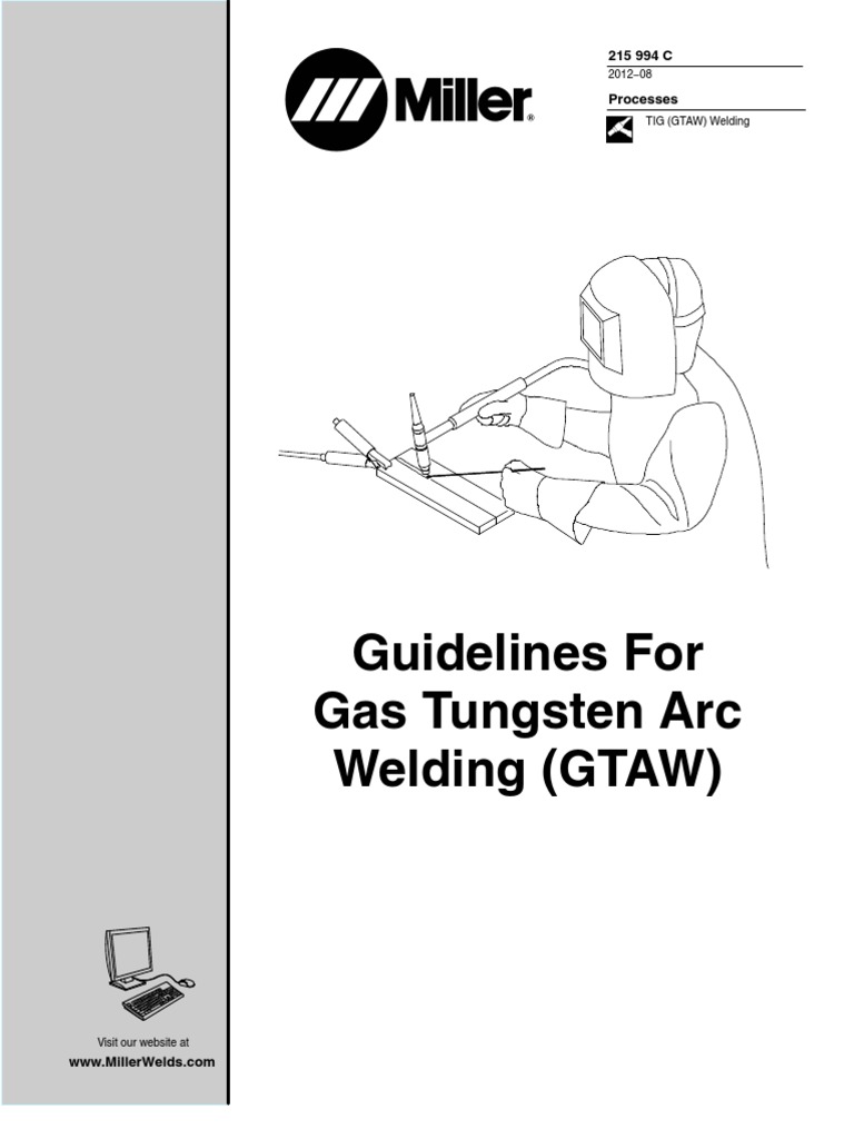 TIG Miller Book Welding Materials