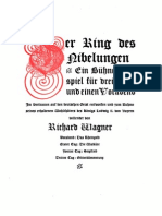 Sheet Music and Lyrics 'Das Rheingold' - Richard Wagner