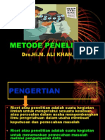 Download METODE PENELITIAN by khancy2004 SN15852520 doc pdf