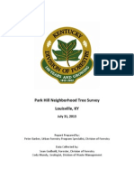 Park Hills Tree Survey Report