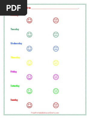 behavior chart