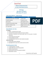 Rel Infra Fund - Product Note