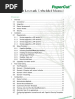 PaperCut MF - Lexmark Embedded Manual