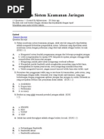 Download Soal Desain Sistem Keamanan Jaringan by Tri Wahyu Supriyanto SN158557463 doc pdf