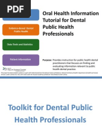 Download Module 1 Toolkit for Dental Public Health Professionals by UTHSC Libraries SN15856144 doc pdf