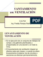 Levantamiento de Ventilación