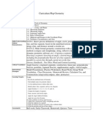 Geometry Curriculum Map