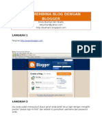 Panduan Membina Blog