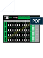 T25 Gamma Phase Calendar