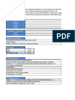 Rio India College Form