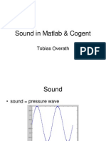 Sound in Matlab