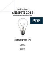 Soal Latihan SNMPTN 2012 Kemampuan IPS