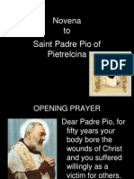 Novena To Saint Padre Pio