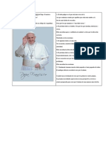 La Oracion de Los Cinco Dedos Del Papa Francisco