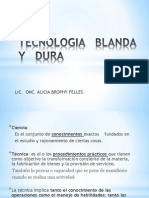 Tecnologia Blanda y Dura