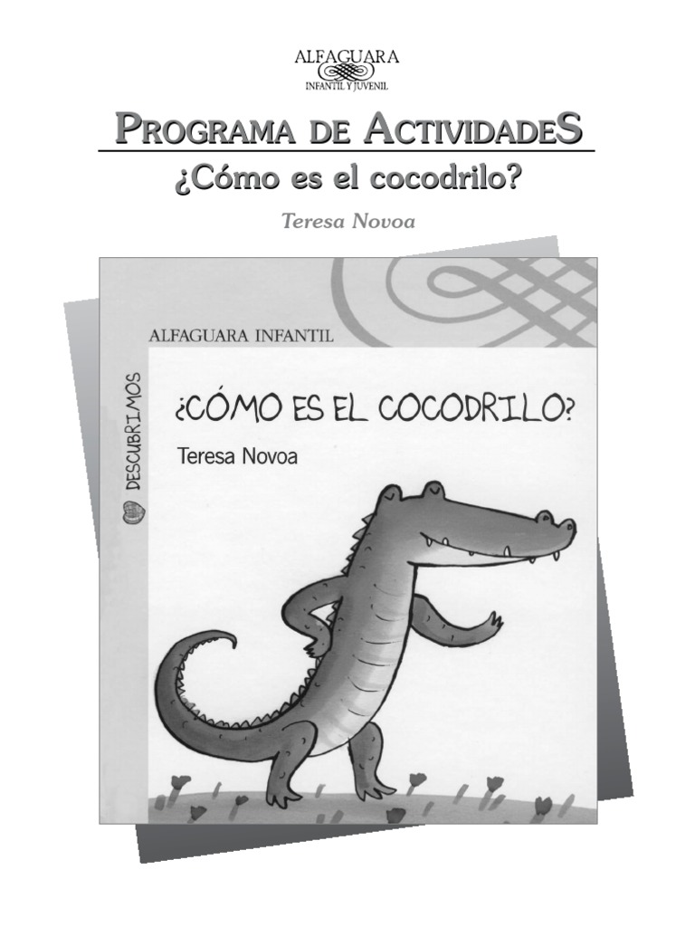 Cocodrilo | PDF | Lectura (proceso) | Libros