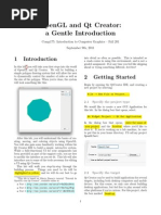 TutorialOpenGL and QT Creator PDF