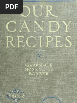Our Candy Ecipes 1888