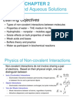 Water and Aqueous Solutions: Learning Objectives