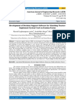 Development of Decision Support Software For Matching Tractor-Implement System Used On Iranian Farms