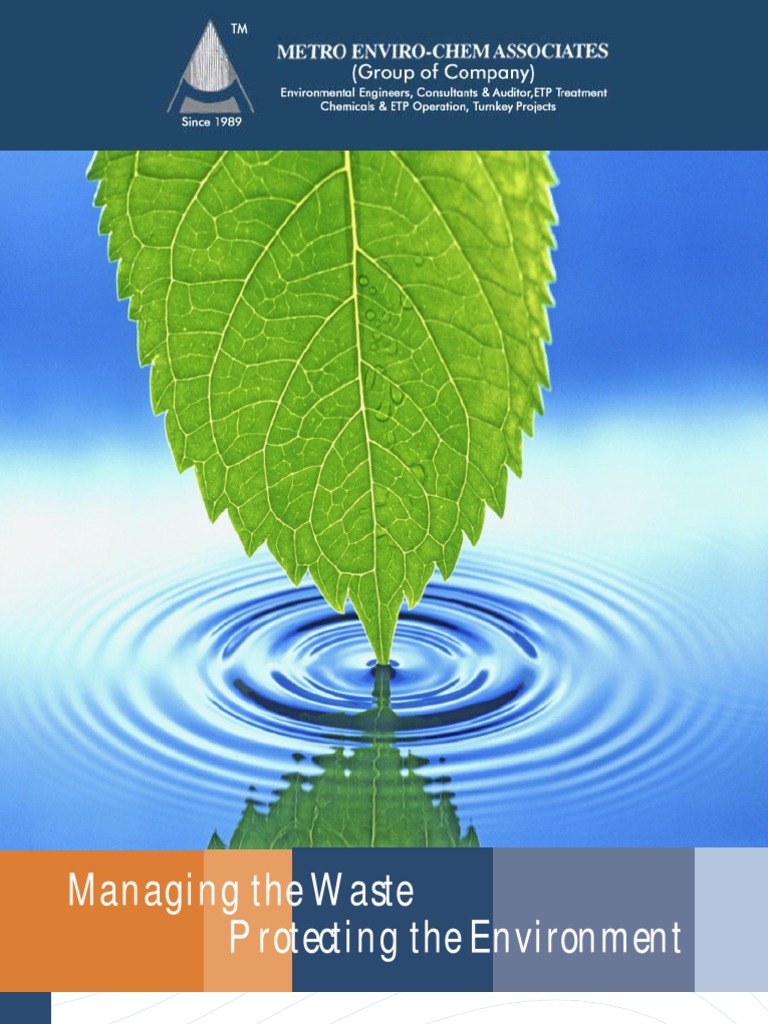 Pollution Control and Waste Management Services | PDF | Sewage ...