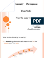 Personality Development, Dress Code & How To Carry Yourself