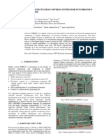 DSP Based Excitation Control System For Synchronous Generator