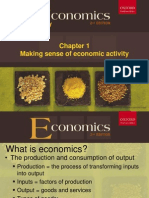 Instructor'S Manual: Making Sense of Economic Activity