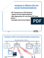 Future Directions in Silicon Ics For RF Personal Communications