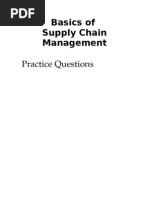 Basics of Supply Chain Management: Practice Questions