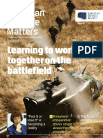 European Defence Matters: Learning To Work Together On The Battlefield