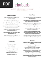 3-Course Menu Selection Guide | PDF