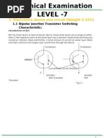 Technical Examination Level - 7