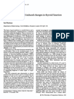 Non-Thyroid Thyroid: Drug and Induced Changes in Function Tests