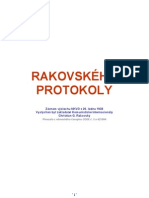 Rakovskeho Protokoly