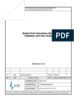 Bollard Pull Calculation Validation Guide