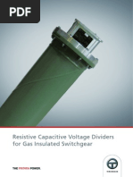 GIS RC Voltage Divider