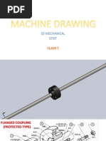 Machine Drawing S3 Mech (Class 7)