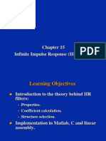 Infinite Impulse Response (IIR) Filters