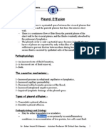 Pleural Effusion: Pathophysiology