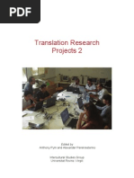 Download Translation Research Projects 2 by apym SN15867637 doc pdf