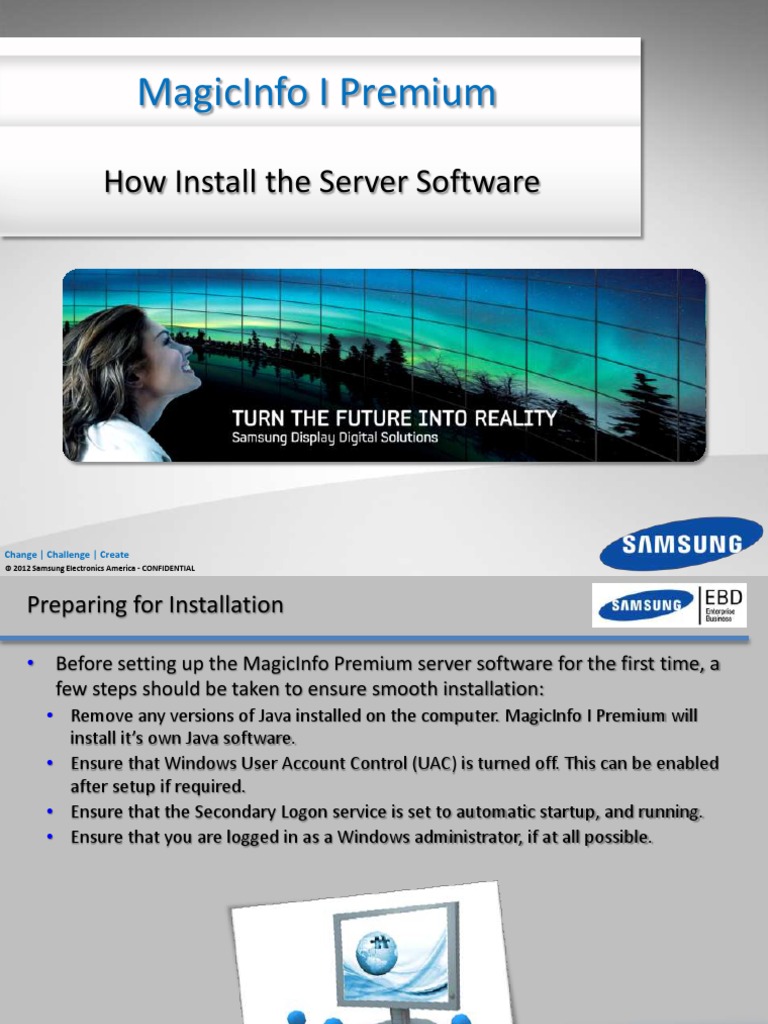 MagicInfo I Premium - Installing The Server 9-21-12 | PDF | Postgre Sql ...