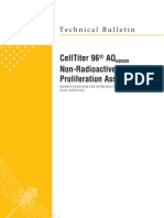 CellTiter 96 AQueous Non-Radioactive Cell Proliferation Systems Protocol
