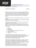 OBESIDADE SEM MISTÉRIOS