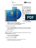 06. Instalacion de Windows 7