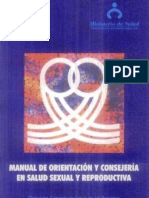 Manual de Concejeria y Orientacion en Salud Reproductiva