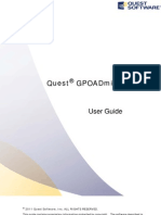 GPOADmin User Guide